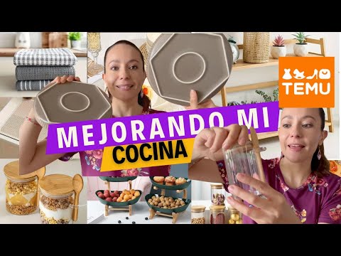 🛍️😅Mejorando mi cocina con #temu #temuhaul2024