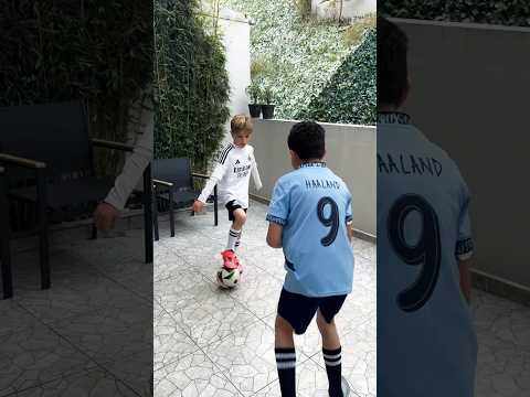 Regates Futbol de niños. Real Madrid vs Manchester City #futbol  #fútbol #regates