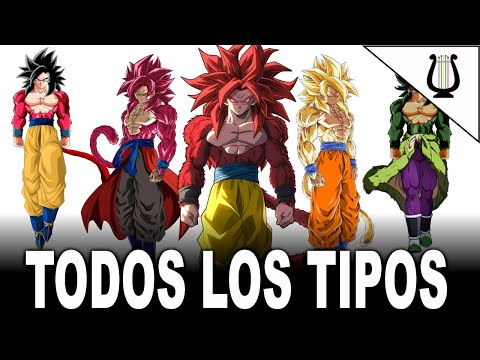 Los 6 TIPOS de Super Saiyajin 4 que Existen (Evolución del SSJ4) - Dragon Ball Super
