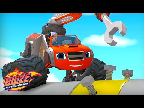 Blaze Uses TOOLS to Fix an Airplane! 🔧 | Blaze and the Monster Machines