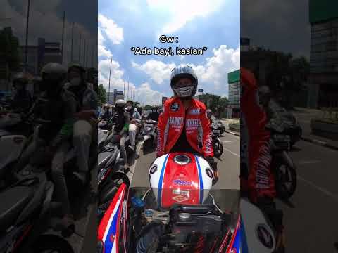 Anak moge arogan ❌ anak moge sopan saling respect ✅ #fyp #cbr #cbr1000rr #bike