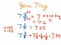Decimal Equivalents of Fractions