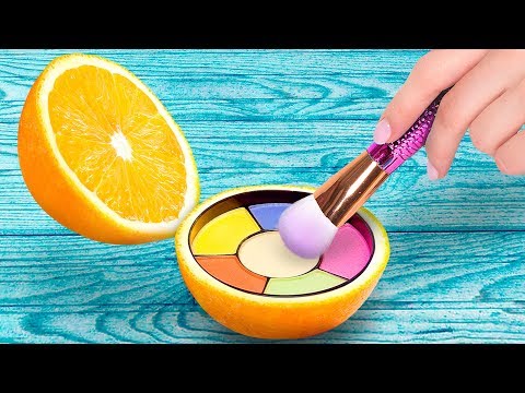 DÉCORE TES PRODUITS DE BEAUTÉ PRÉFÉRÉS EN FRUITS EXOTIQUES
