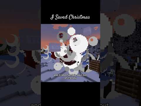 I Saved Christmas ๐ #minecraft #gaming