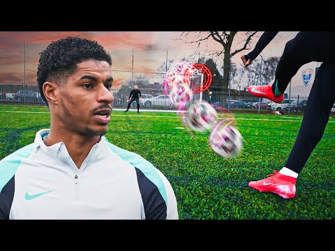 Improve your finishing with Rashford as your teacher