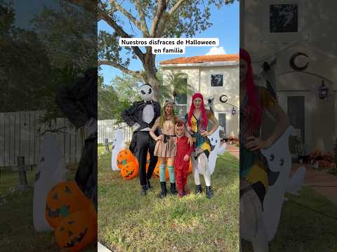 Nuestros disfraces de Halloween en familia! 👻