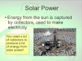 Renewable Energy Concepts and Disadvantages
