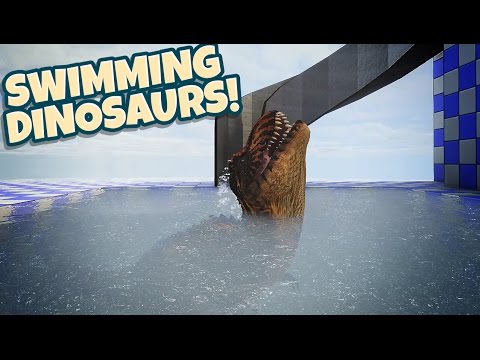 SWIMMING DINOSAURS | Primal Carnage: Extinction Secret Test Map