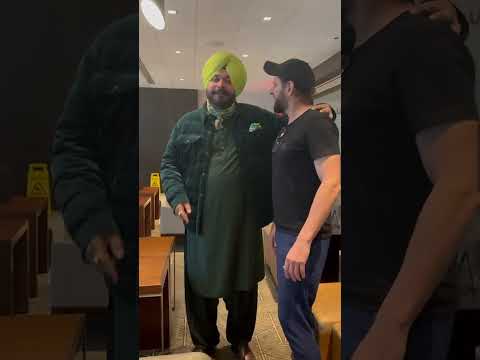 Love Between Shahid Afridi & Navjot Sidhu | WC24 Ambassador Reached USA | Shahid Afridi