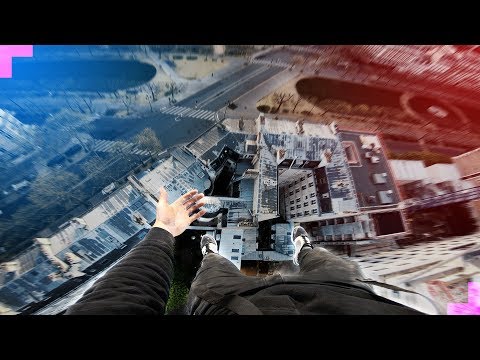 À DEUX DOIGTS DE ME FAIRE CHOPER LÀ HAUT !! (GRUE)