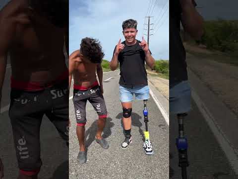 Mi moto es la prótesis 🦿😅#viral #viralvideo #viralyoutubeshorts #reflexio