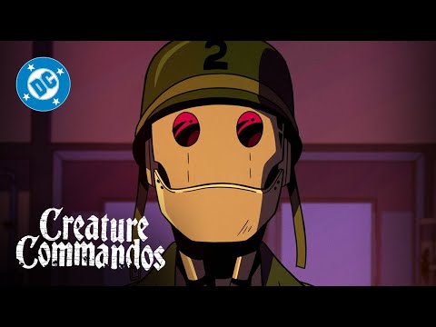 Creature Commandos -  G.I. Robot on TV | Super Scenes | DC