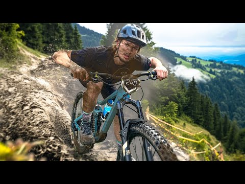 Ma 1ère course Vtt Enduro ! J'ai failli abandonner...