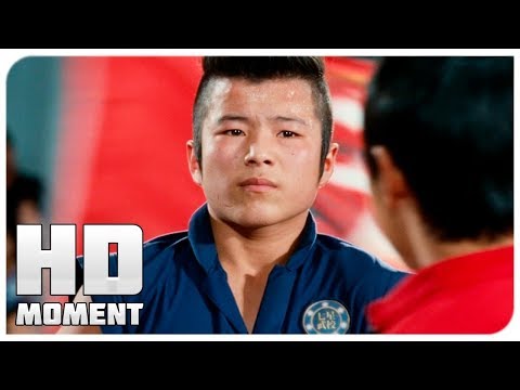 Чэн вышел в финал - Каратэ-пацан (2010) - Момент из фильма
