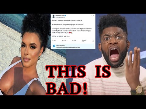 Emmanuel Acho PANICS! TURNS OFF COMMENTS after announcing FS1 FIRED him after Joy Taylor SCANDAL!