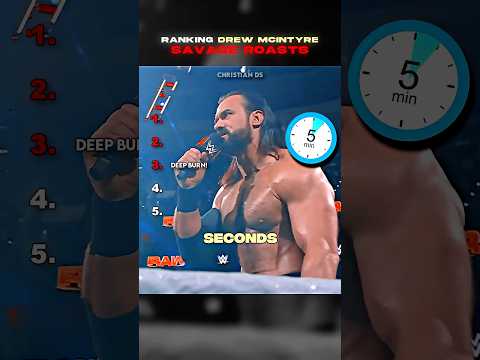 Most SAVAGE Drew McIntyre Roasts 🔥
