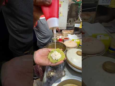 Mumbai Aunty Making Cheese Well Vada Pav #shorts