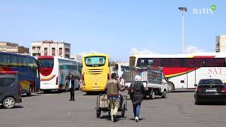 Aid Al Fitr : faible affluence des voyageurs à la gare Oulad Zyane, les transporteurs en désarroi 