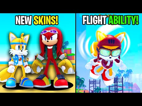 NEW FLIGHT ABILITY + Unlock Summer Tails & Knuckles FAST! (Sonic Speed Simulator)