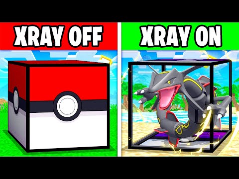 Lucky Blocks Decide Our Starter Pokemon But I CHEATED With XRAY!