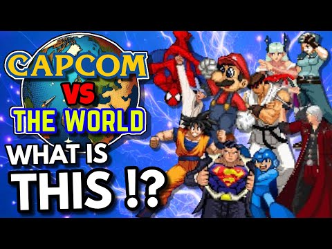 Capcom vs The World - This Fighting Game is Insane !!