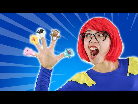 Familia de Dedos de Animales | Hokie Pokie Canciones Infantiles