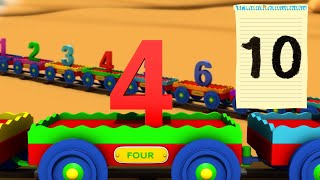 Number Train Adventure! Learn 1–20 | Fun Baby Songs | Classic Baby Songs