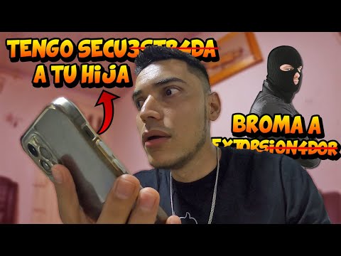 ME LLAMÓ DICIENDO TENER A MI HIJA S3CUESTR4D4 Y LE SIGO EL JUEGO *Broma Épica* - TATTOXTREME