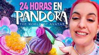 24 horas comiendo COMIDA de AVATAR en PANDORA! - Universal Orlando