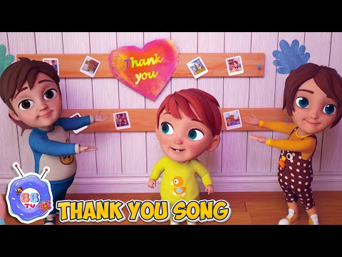 Thank You Song | BBTV Nursery Rhymes & Kids Songs #thanksgiving