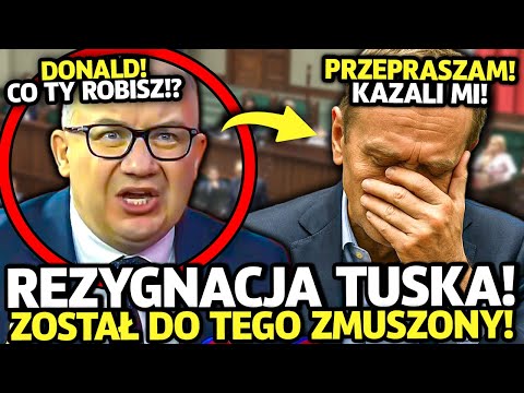 TUSK SKŁADA REZYGNACJE! JEST ZMUSZONY DYMISJOWAĆ BODNARA POD NACISKIEM KOALICJANTÓW! PORAŻKA!