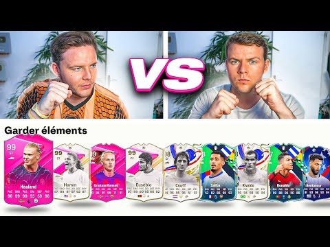 C'EST CHAUD ! 😱- On S'AFFRONTE dans ce DUEL PACK OPENING BINGO FUTTIES #4 ! FC 24 Ultimate Team