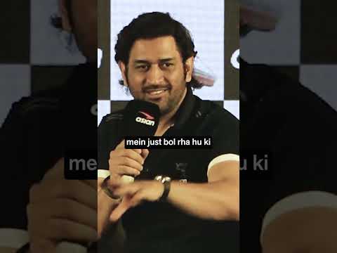 Who is MS Dhoni's current favourite bowler âš¾? #asianfootwears #meetthalaevent #delhi #msdhoni
