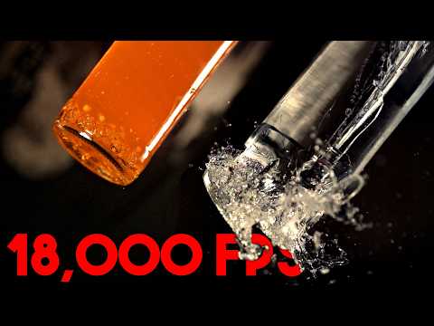 Water Hammer vs Soda Hammer (18,000FPS Slow Motion)