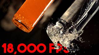 Water Hammer vs Soda Hammer (18,000FPS Slow Motion)