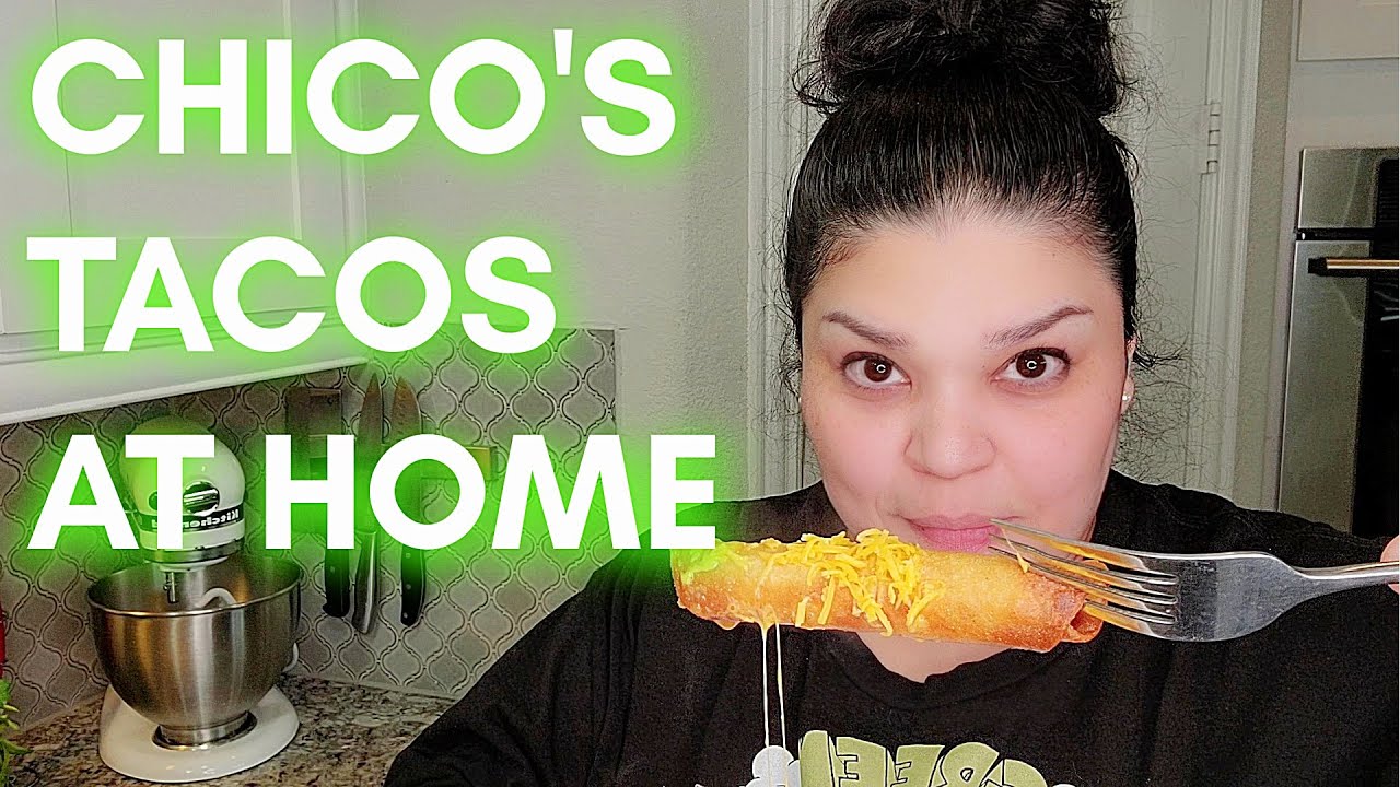 I Recreated Chico's Tacos At Home Ground Beef Rolled Recipe