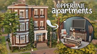 Tour 'n Talk | Copperdale Apartments 3 Units No CC Walkthrough | The Sims 4