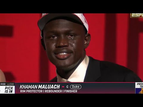 Khaman Maluach Selected #10 Overall by Phoenix Suns in 2025 NBA Draft