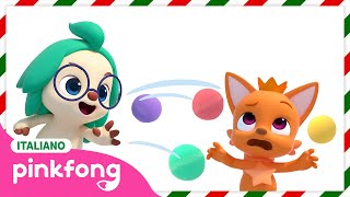 Learn Colors with Christmas Snowball FightㅣHogi gioca con i coloriㅣPinkfong! Canzoni per Bambini