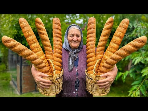 Grandma's French Baguette: You’ll Stop Buying Bread After This Recipe!