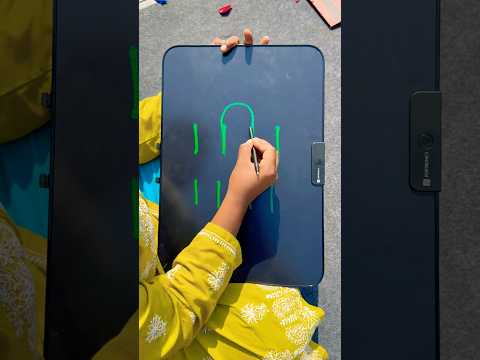 how to draw letter s in style with amazing Magical pen  #shorts