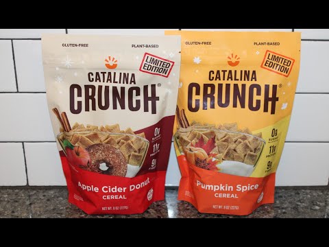 Catalina Crunch Cereal: Apple Cider Donut & Pumpkin Spice Review