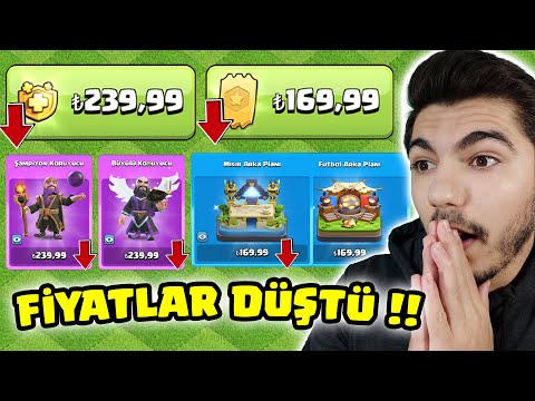 HER ŞEYİN FİYATI DÜŞTÜ !! OYUNA İNDİRİM GELDİ !! - Clash Of Clans