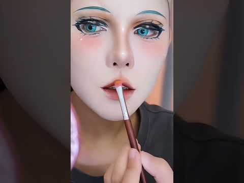 2Dリップチュートリアル冯 "媛媛#cosmakeup  #2D  #cosplay #makeuptips #makeuptutorial #makeuptutorials #anime #fyp