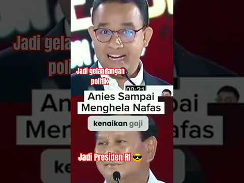 Anis Menang Debat Dan Prabowo Menang Jadi Presiden RI #prabowo #anisbaswedan #shorts