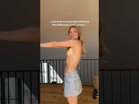 a reminder ❤️ your lower belly pooch is doing amazing things