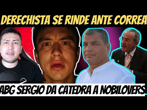 Rodolfo Baquerizo le agradece a Rafael Correa por sus OBRAS | Abg. Sergio "Saca los trapos sucios"