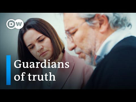 YouTube video thumbnail: Challenging Lukashenko - Sviatlana Tsikhanouskaya's fight for Belarus