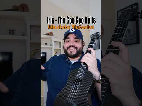 EASY Ukulele Tutorial for IRIS by Goo Goo Dolls #shorts