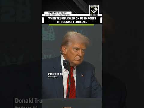 Watch: Trump responds to ANI question on US imports of Russian Fertilizer; POTUS says ‘I don’t know’
